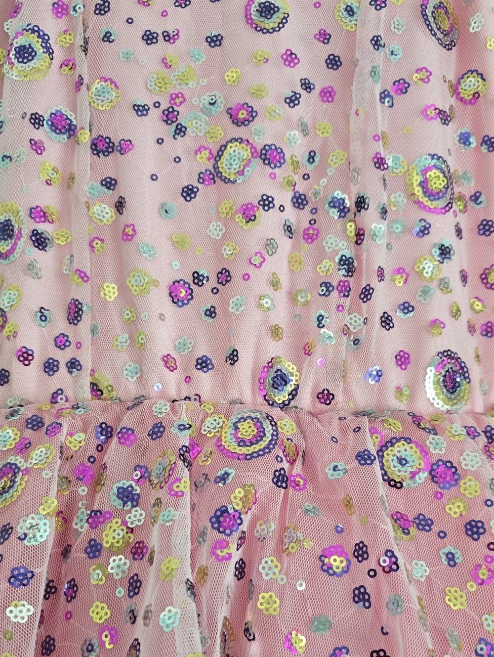 Pink Sequined Tutu Ballet Dress Youth XL